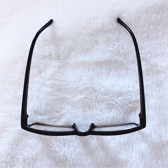 Vincent Black Rectangular Classic Reader Glasses - Picture 6 of 9